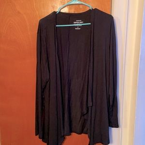 Black cardigan